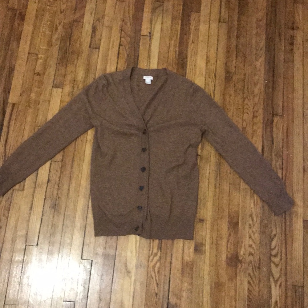 J crew wool cardigan size xsmall